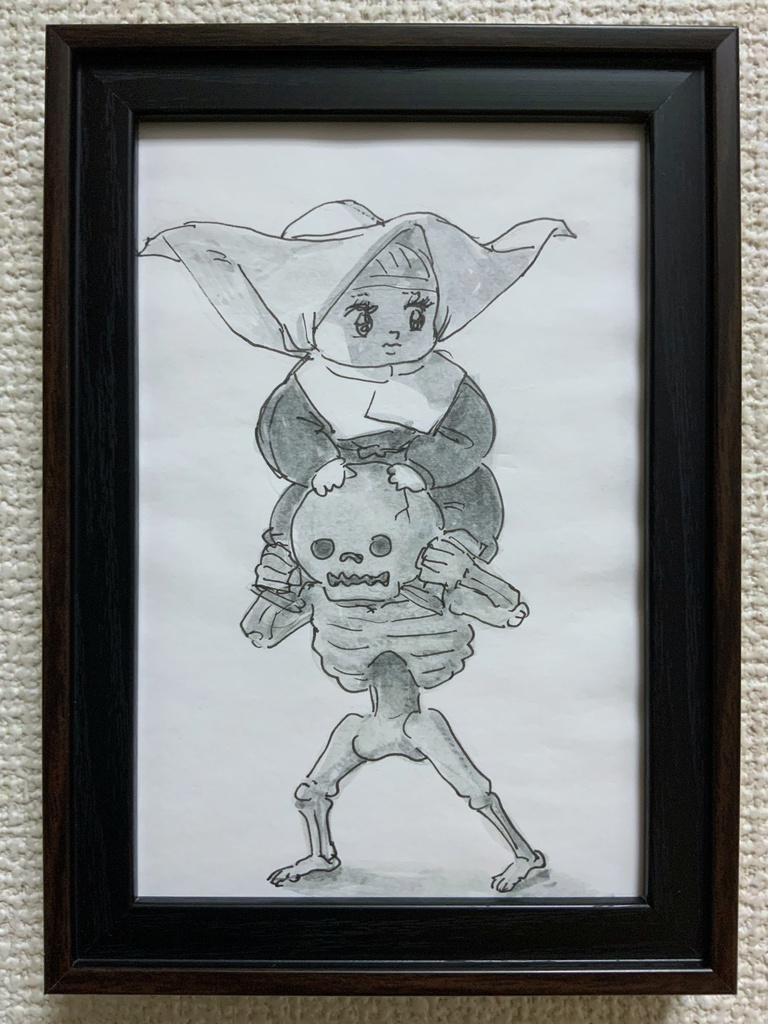 原画「肩車」