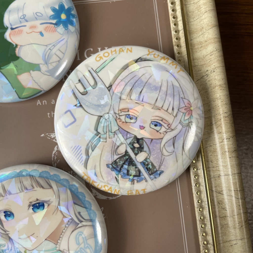 白嶺ダリア🦋前倒し?!2周年記念缶バッジ