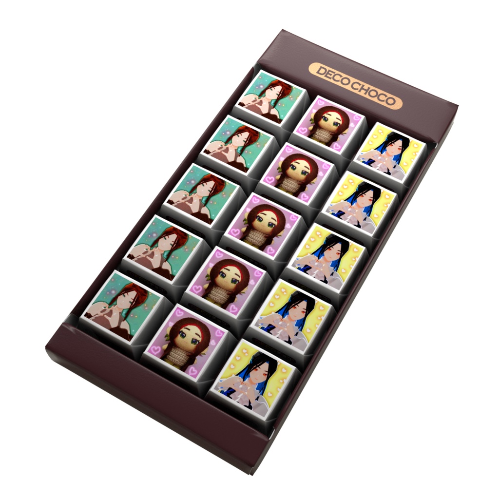 DECOチョコ-シアラ&シエラ