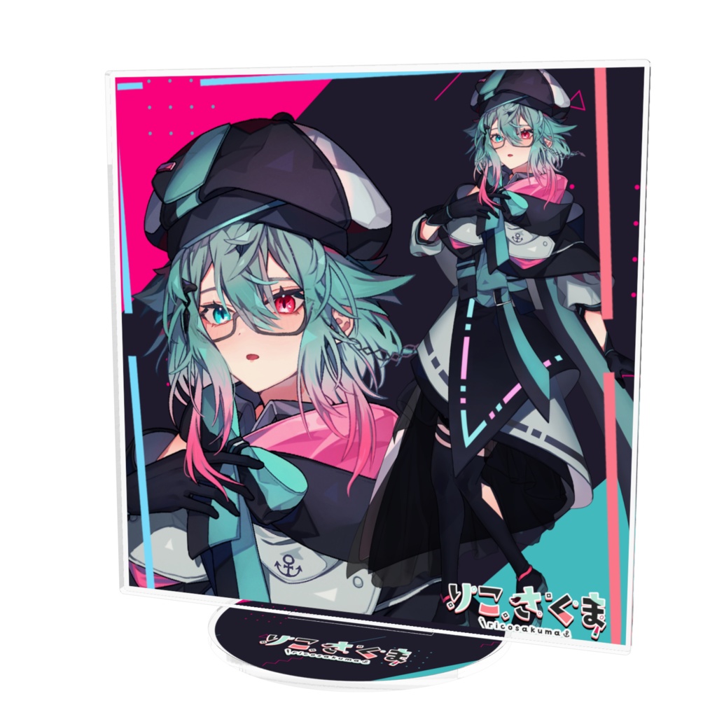 りこさくま キービジュアルアクリルスタンド