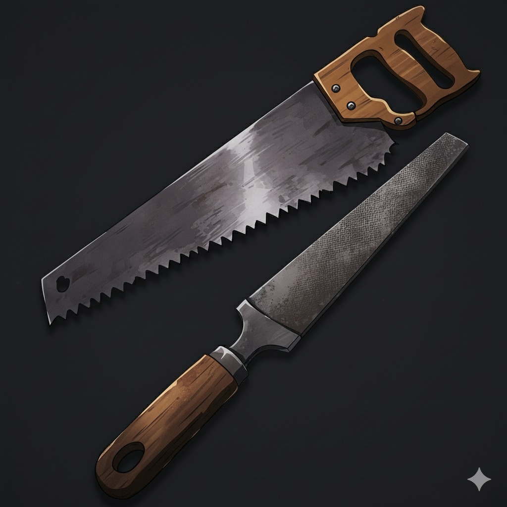 鋸・やすりで何かを削る音5種