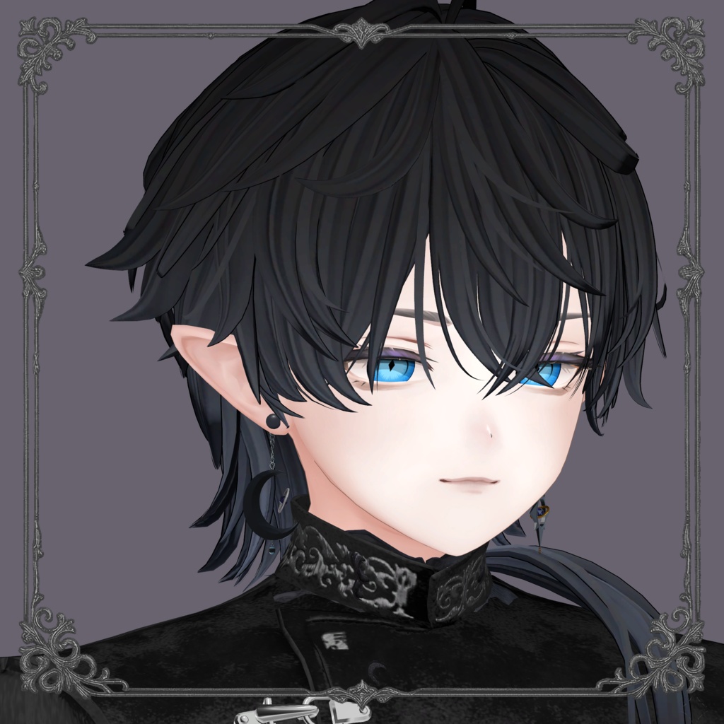 【Alué対応】天の双対ピアス - Celestial Duality Earrings -