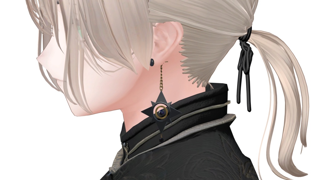 【Alué対応】天の双対ピアス - Celestial Duality Earrings -