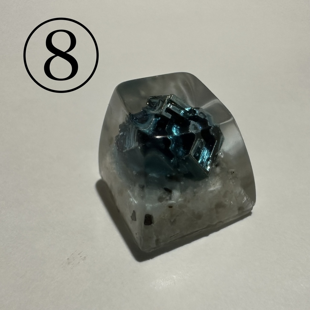 ビスマス鉱石キーキャップ