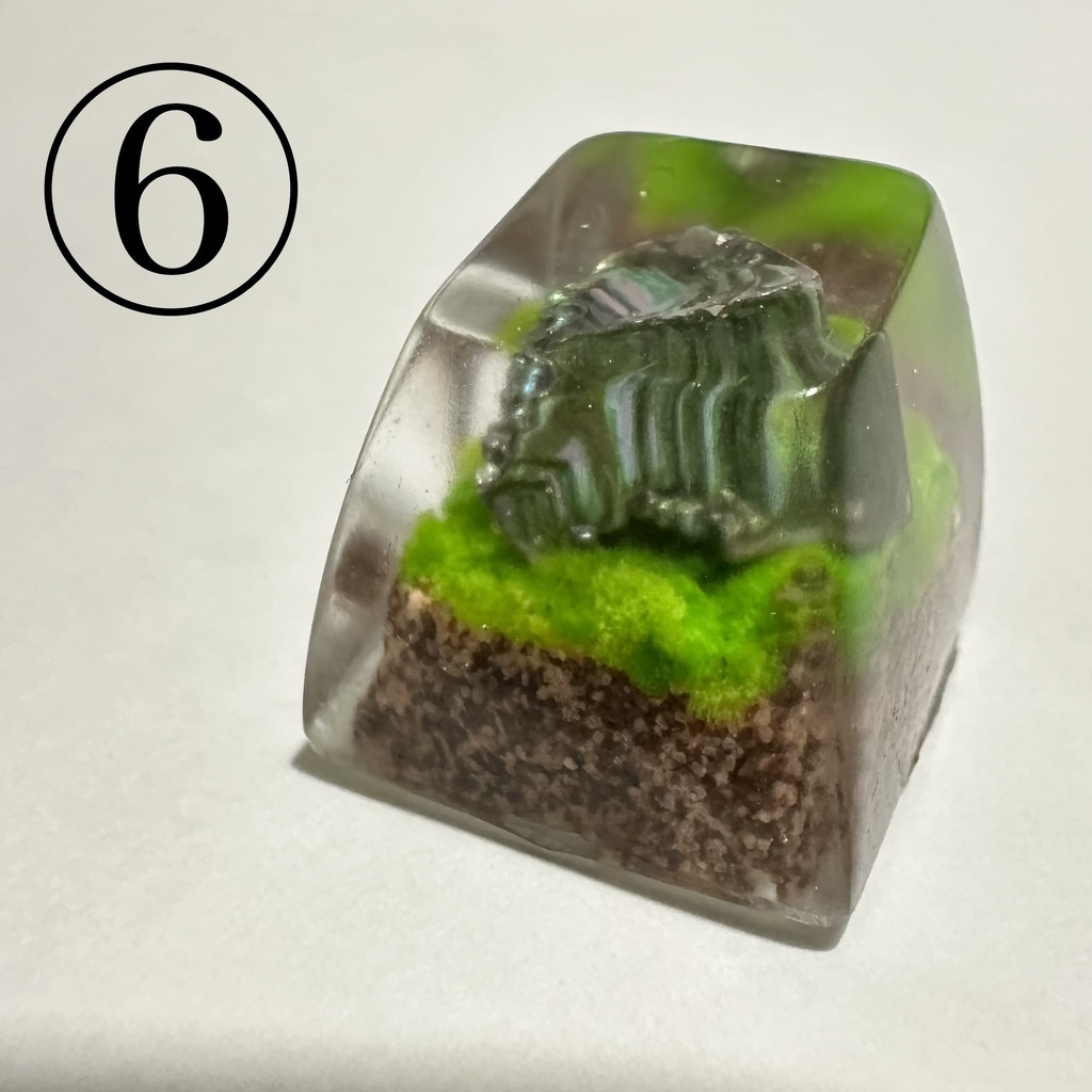 ビスマス鉱石キーキャップ