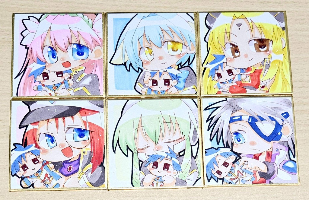 【版権】GAシリーズ/豆色紙※予約
