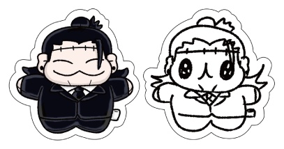 ほんものとニセモノシール