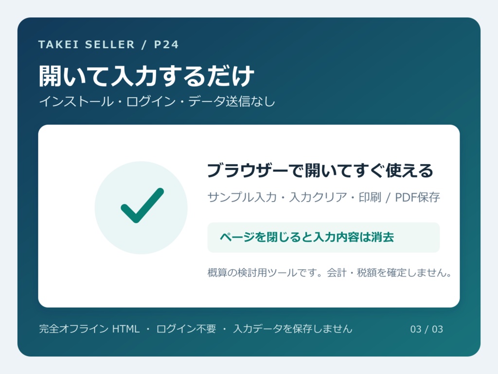 損益分岐点・必要売上シミュレーター