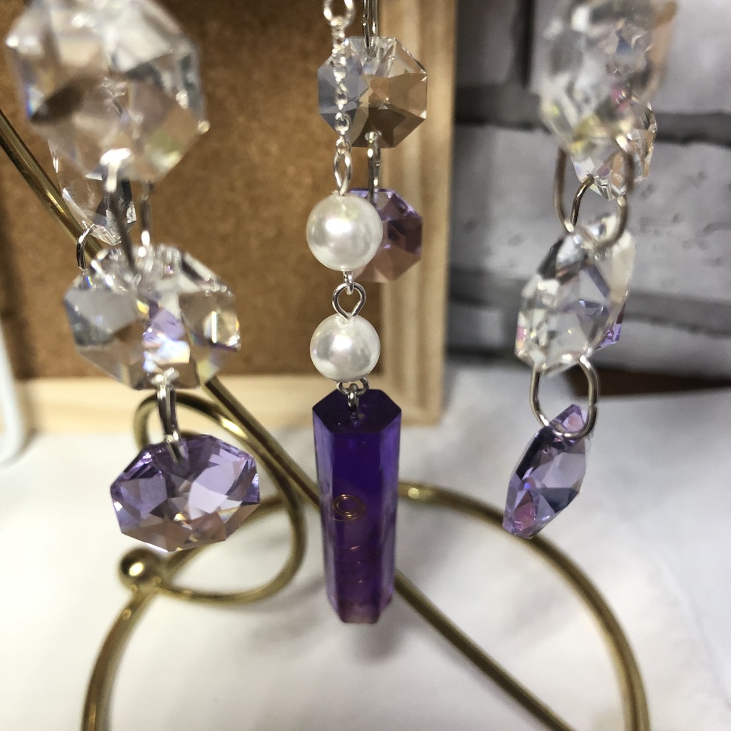 幸せを呼ぶオルゴナイトとスワロフスキーのサンキャッチャー