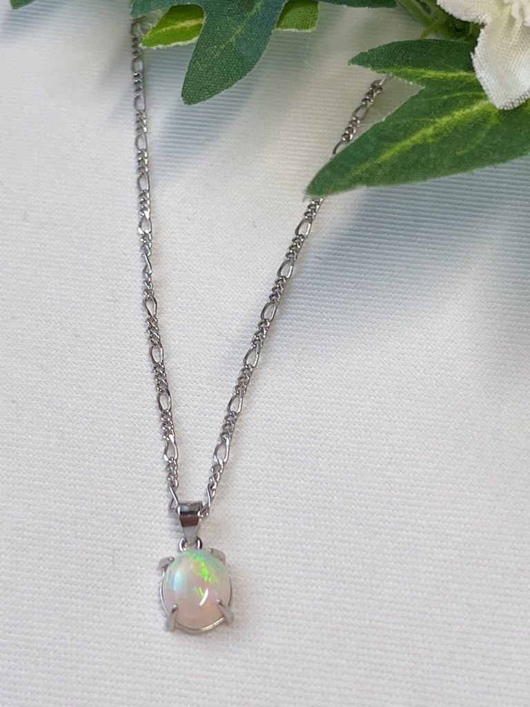 AAAエチオピア産プレシャスオパールネックレス