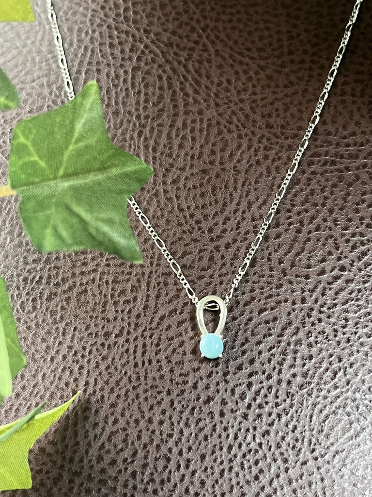 高品質AAA小粒でかわいい癒しのラリマーネックレス