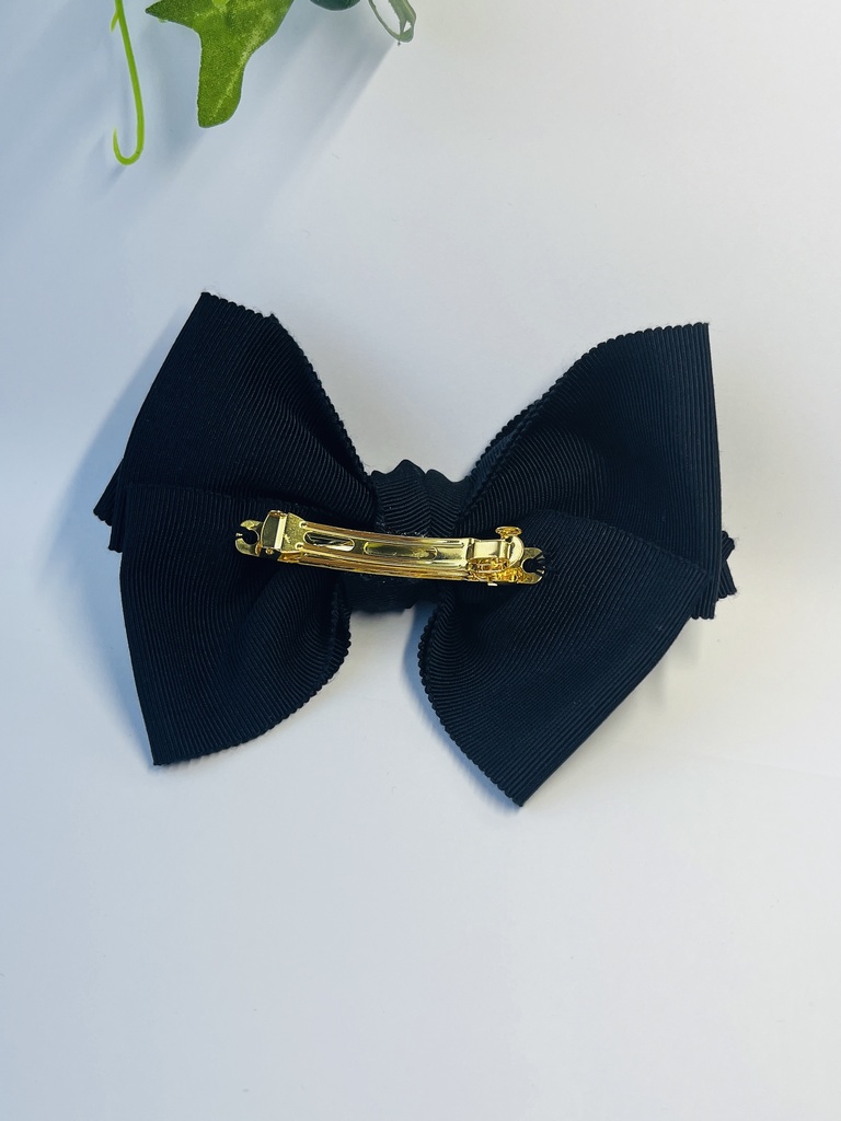 シンプルリボンバレッタ