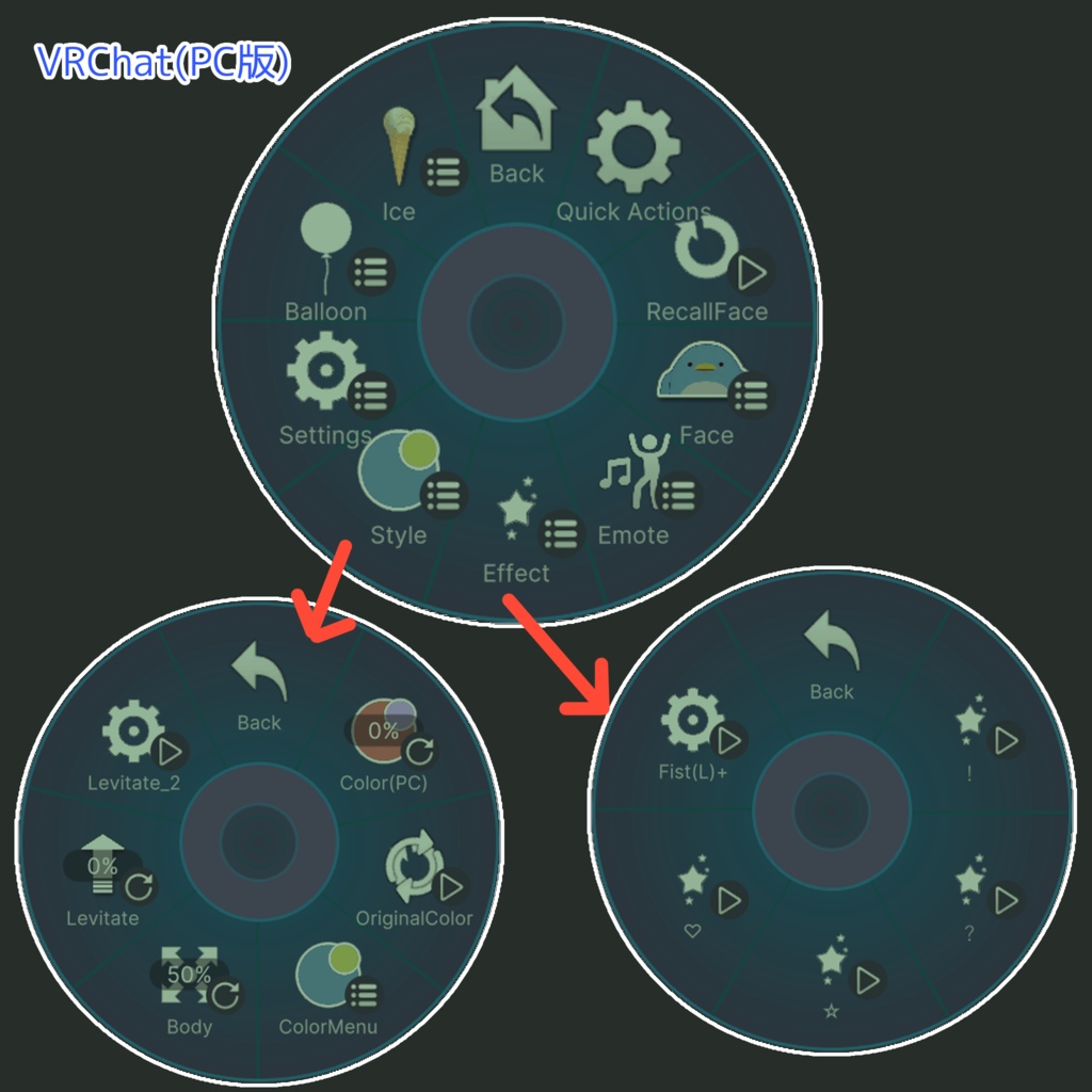 【無料あり】ペンギン&バルーン/Penguin&Balloon【VRM  VRC Avatar  3Dモデル】