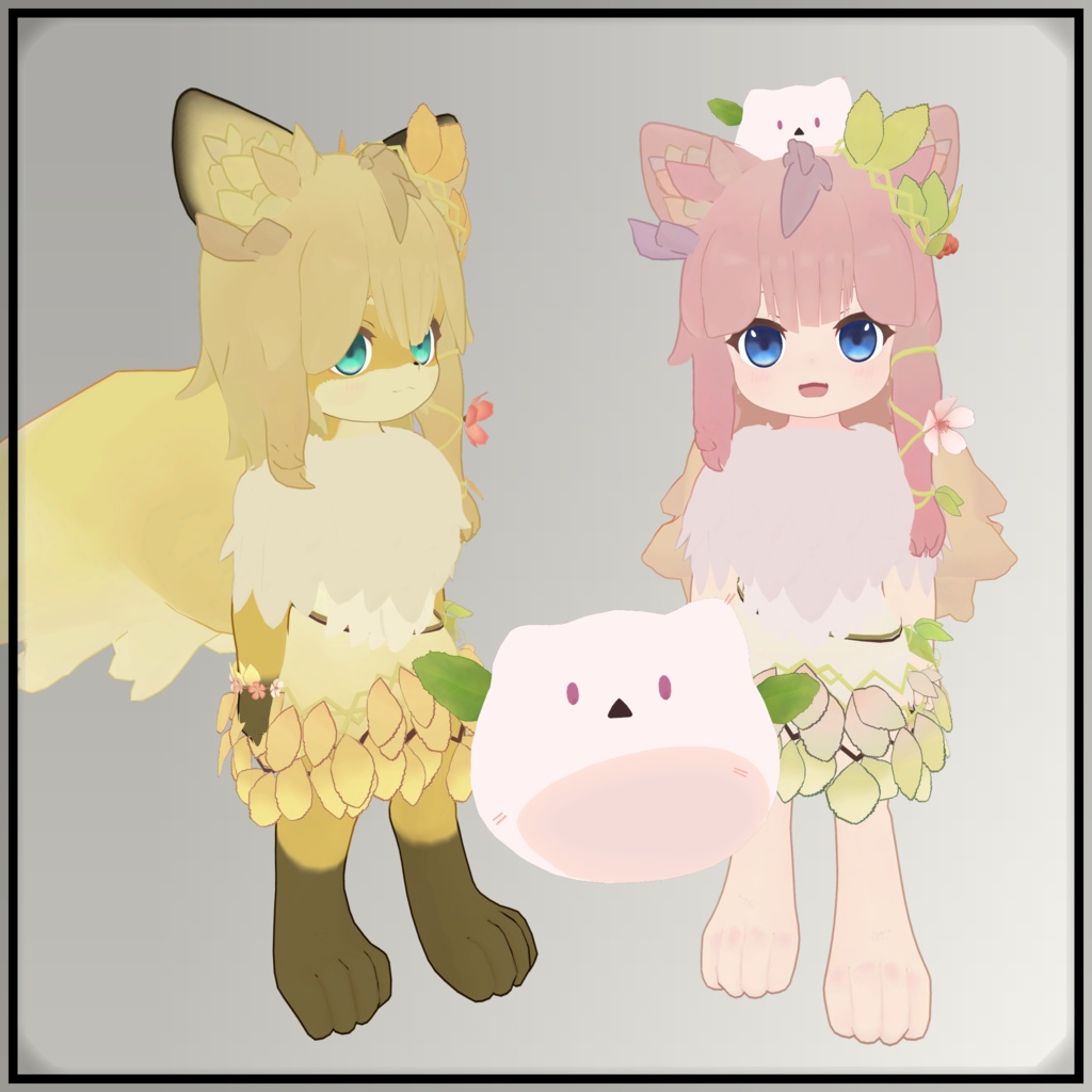 ミオゥ/Miou【オリジナル3Dモデル】