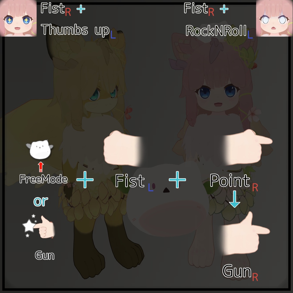 ミオゥ/Miou【オリジナル3Dモデル】