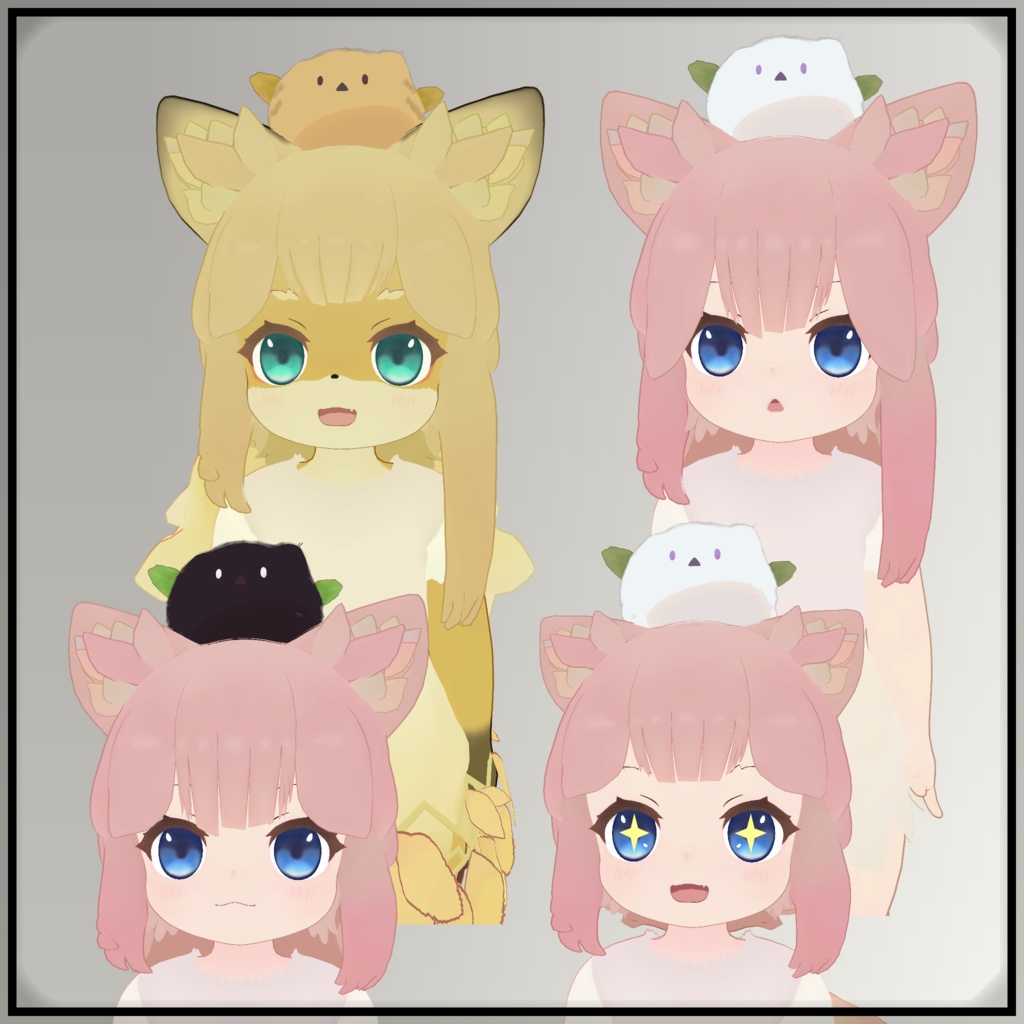 ミオゥ/Miou【オリジナル3Dモデル】