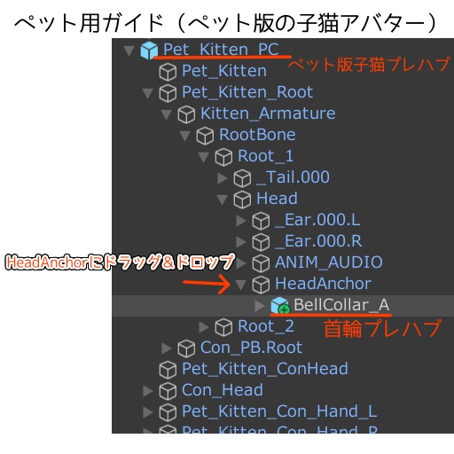 【無料】鈴付き首輪(音付き)【Avatar Item】