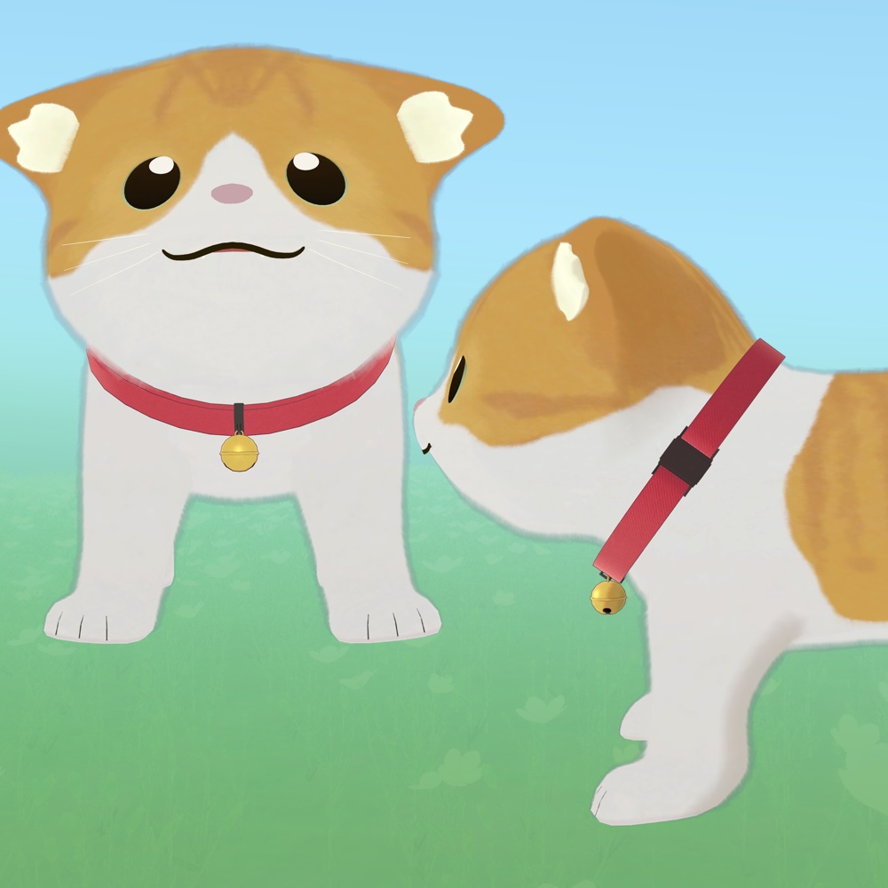 【無料】鈴付き首輪(音付き)【Avatar Item】