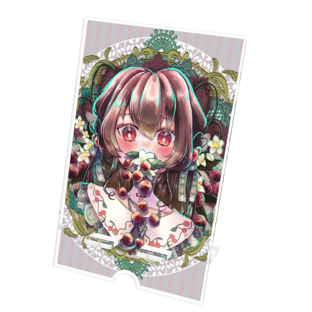cherryGirlスマホスタンド