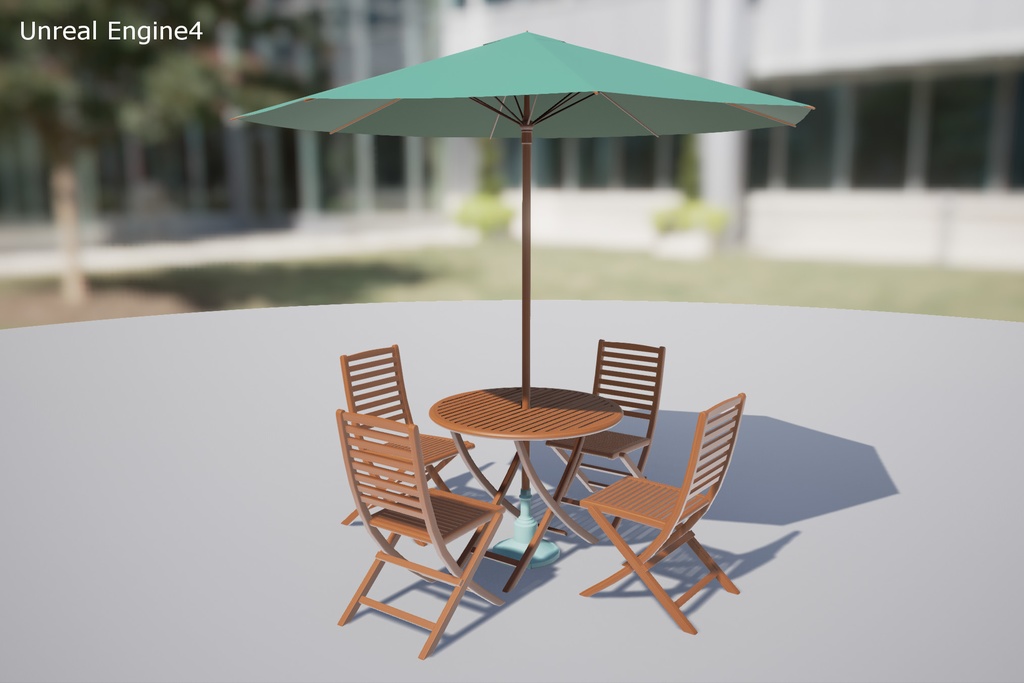 ガーデンテーブルセット01