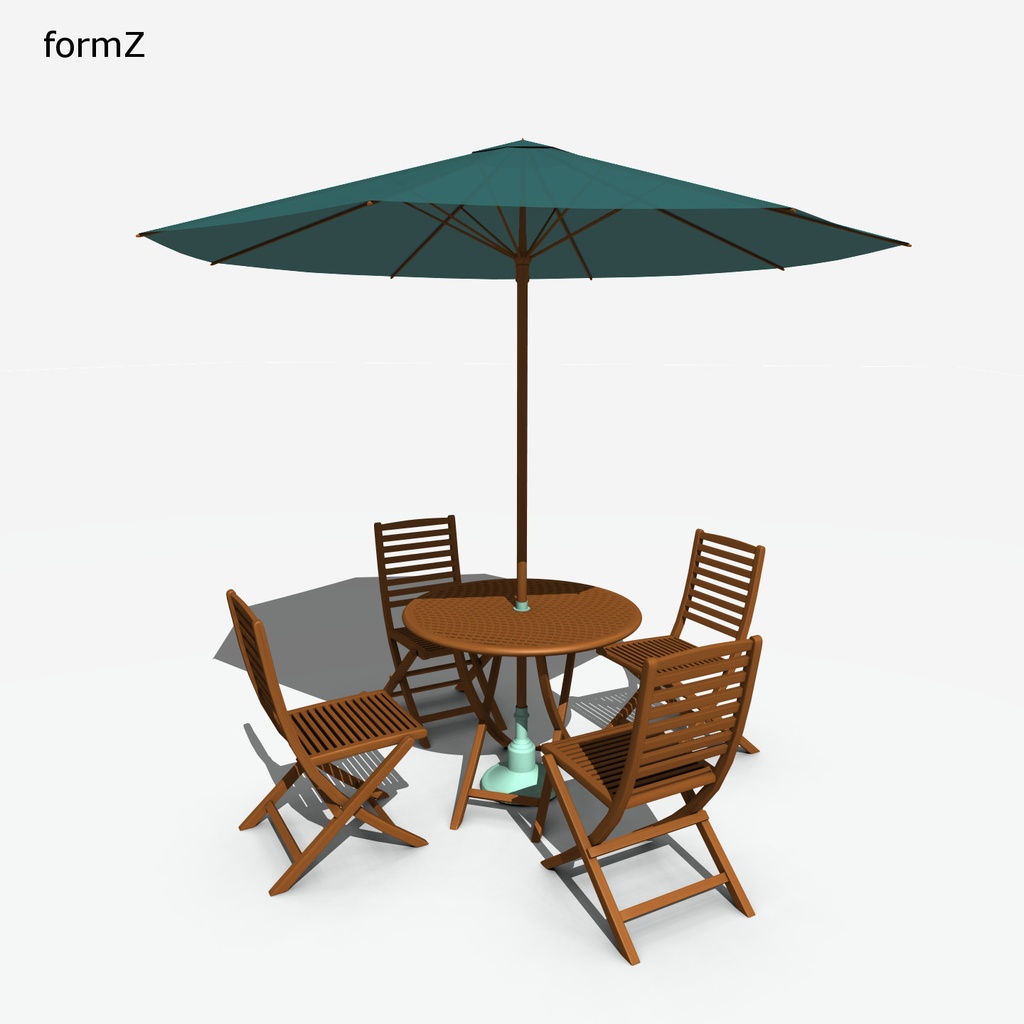 ガーデンテーブルセット01