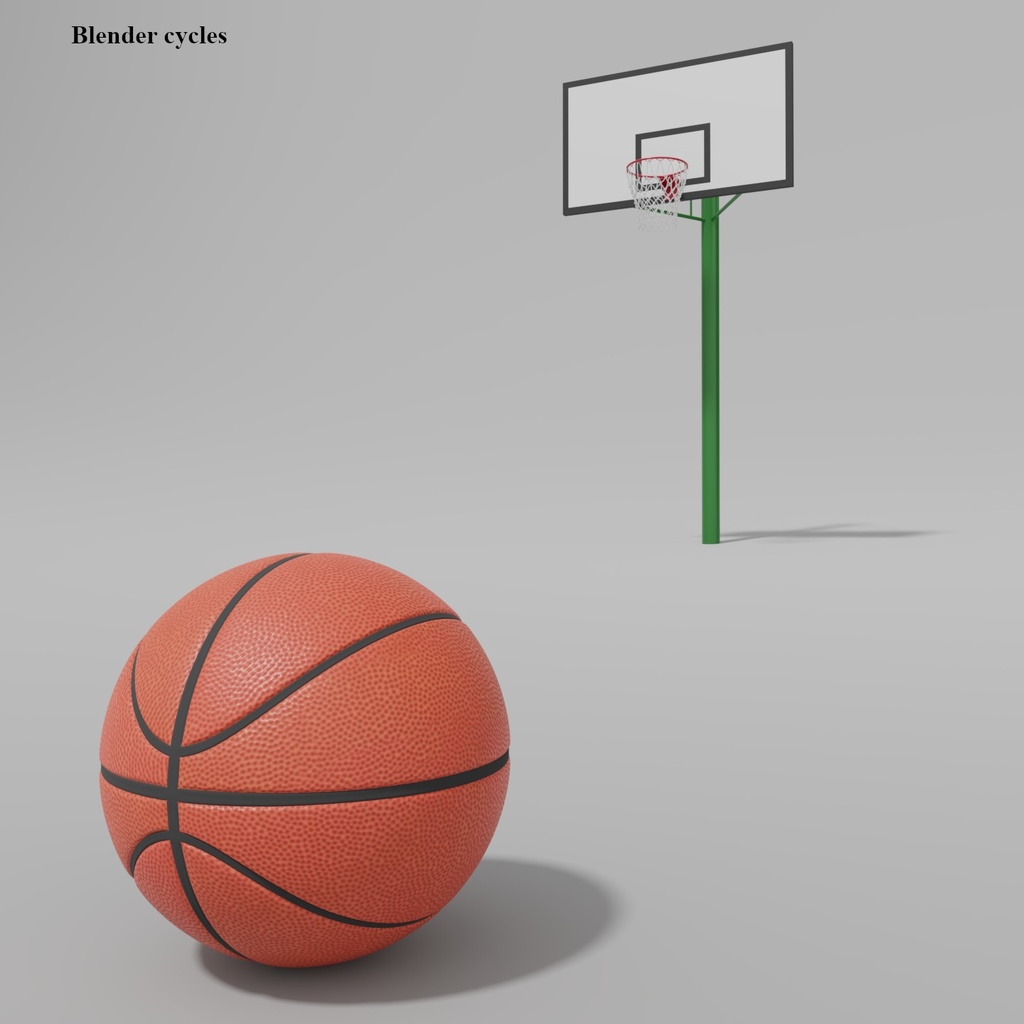 バスケットボール&ゴール