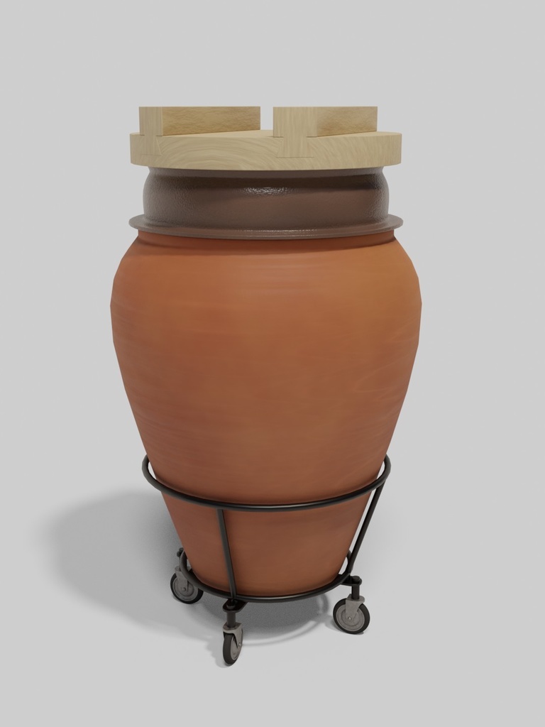 つぼ焼き芋用の壺