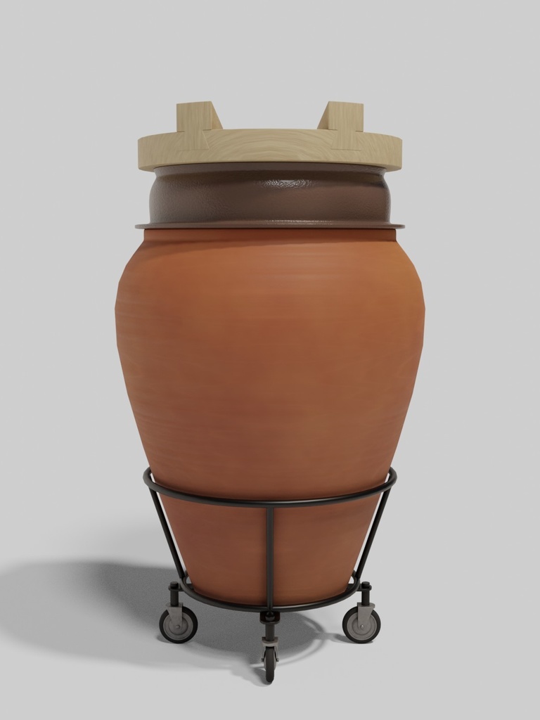 つぼ焼き芋用の壺