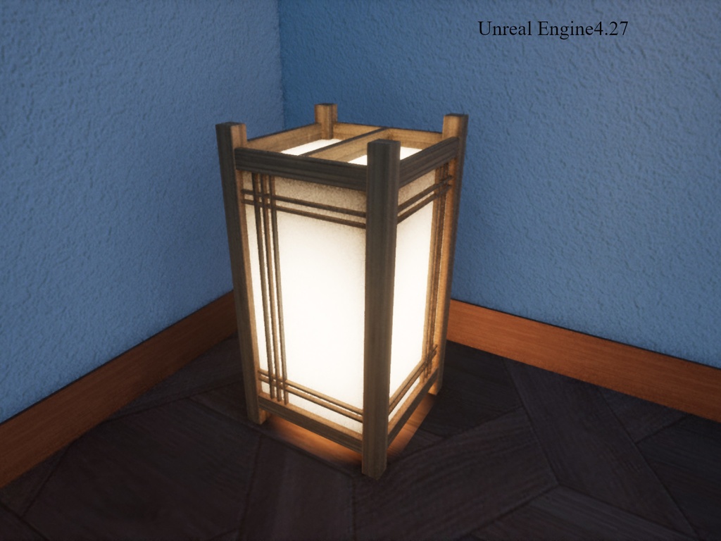 フロアーライト(行燈)