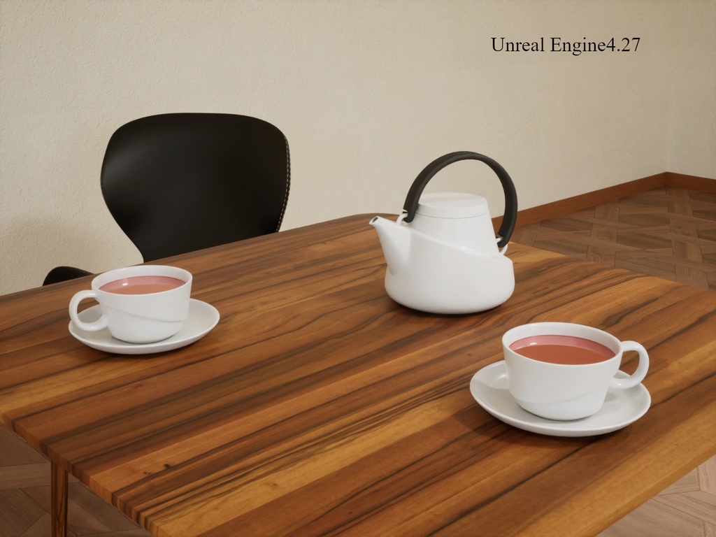 ティーポット_ティーカップセット