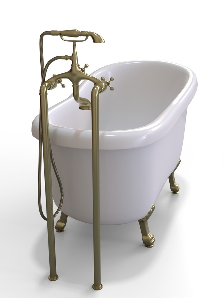 シャワー水栓04_バスタブ_セット