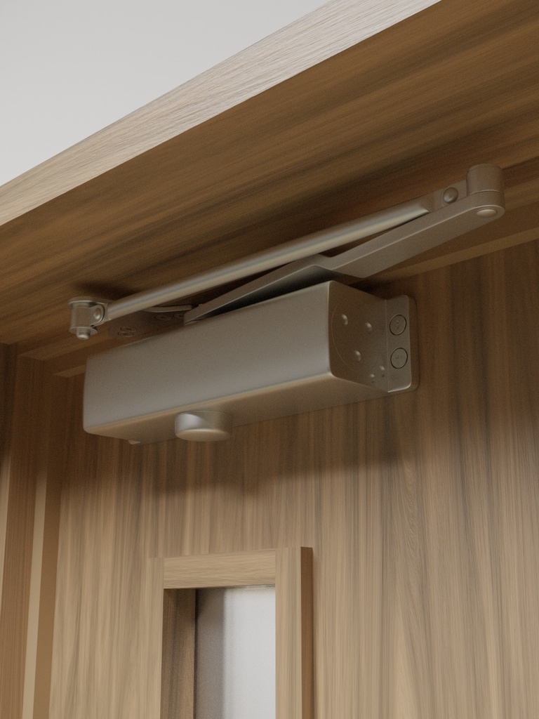 玄関ドア07(片袖欄間無し)