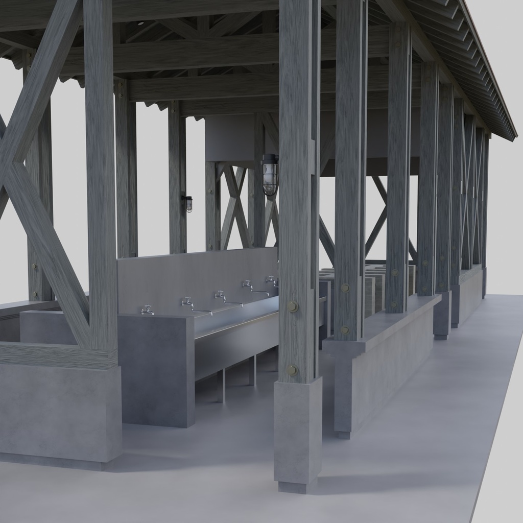 調理棟(キャンプ場)