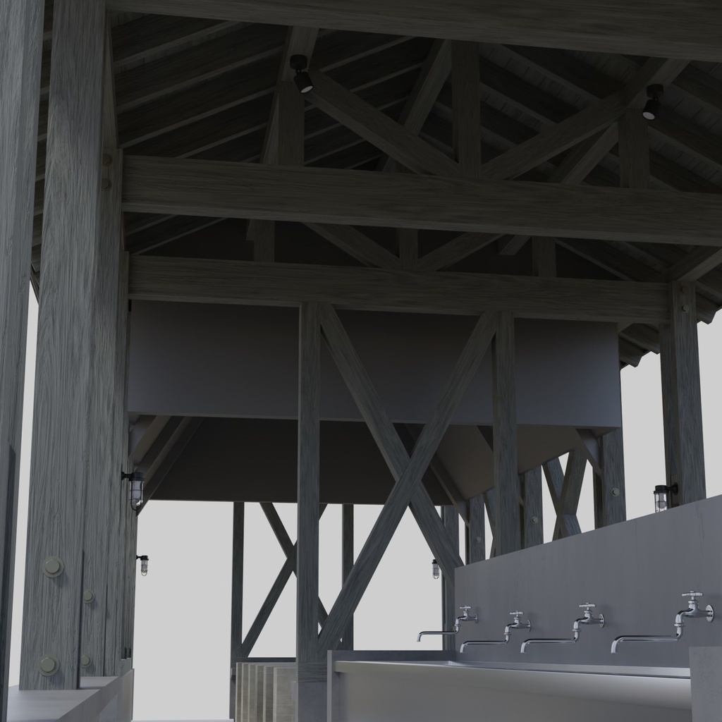 調理棟(キャンプ場)