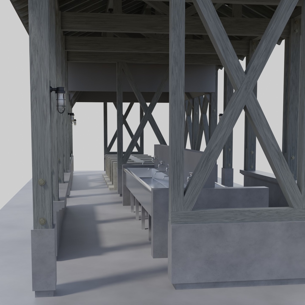 調理棟(キャンプ場)