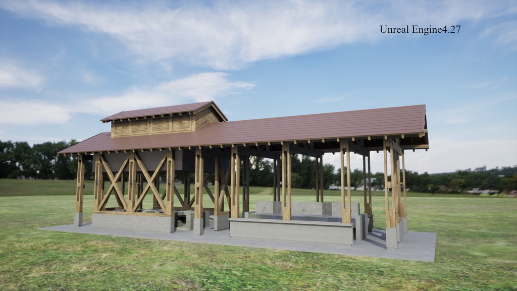 調理棟(キャンプ場)