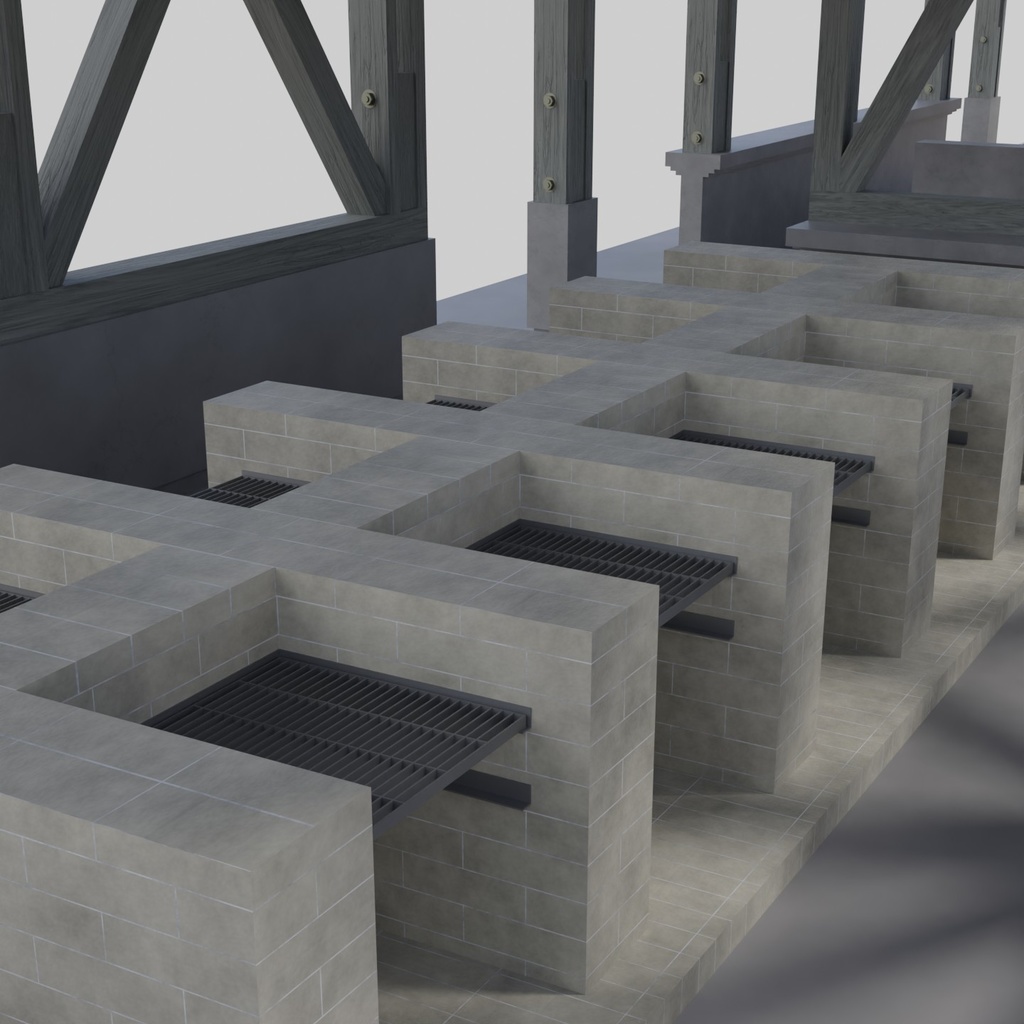 調理棟(キャンプ場)