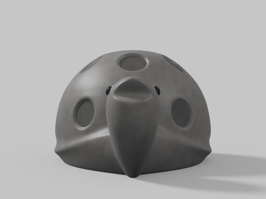 コンクリート遊具(亀)