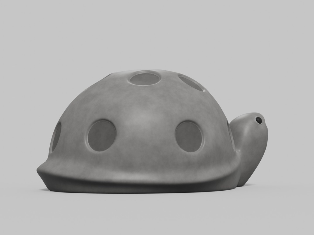 コンクリート遊具(亀)