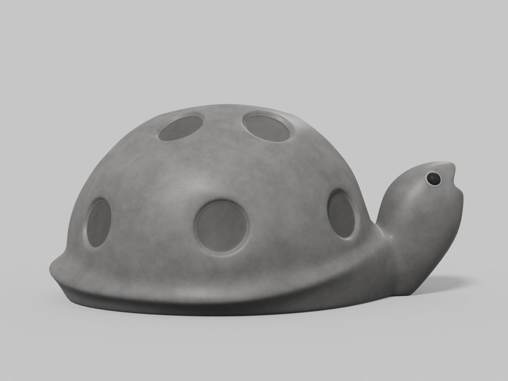 コンクリート遊具(亀)