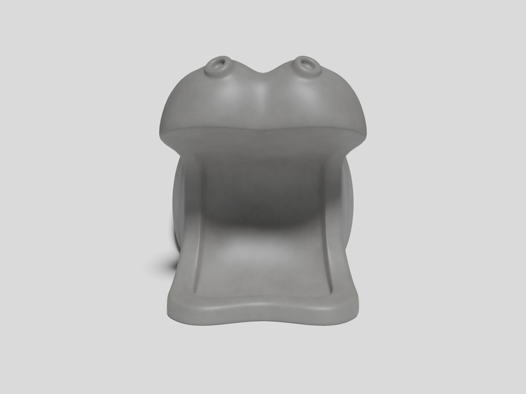 コンクリート遊具(カバ)