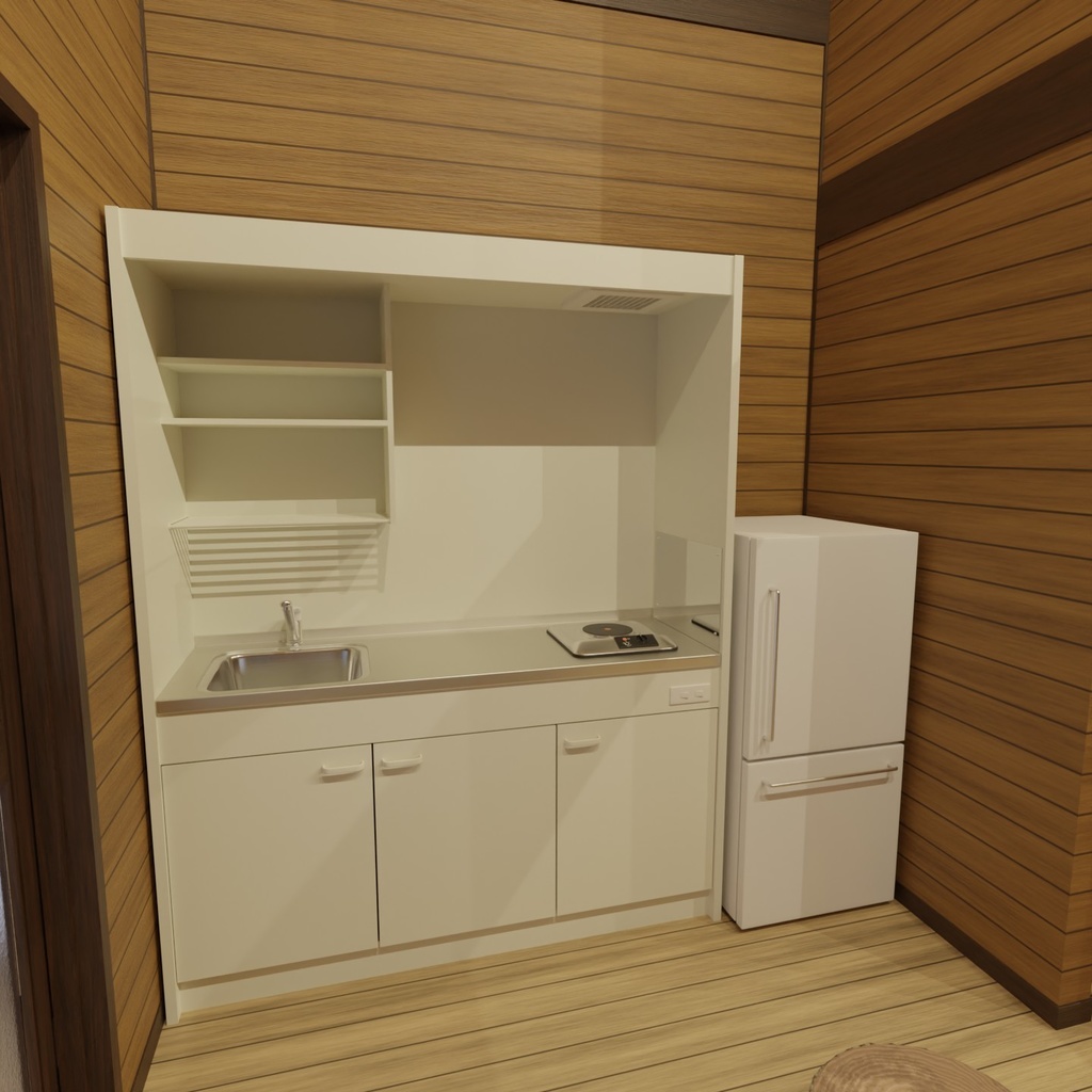 バンガロー(家具付き)