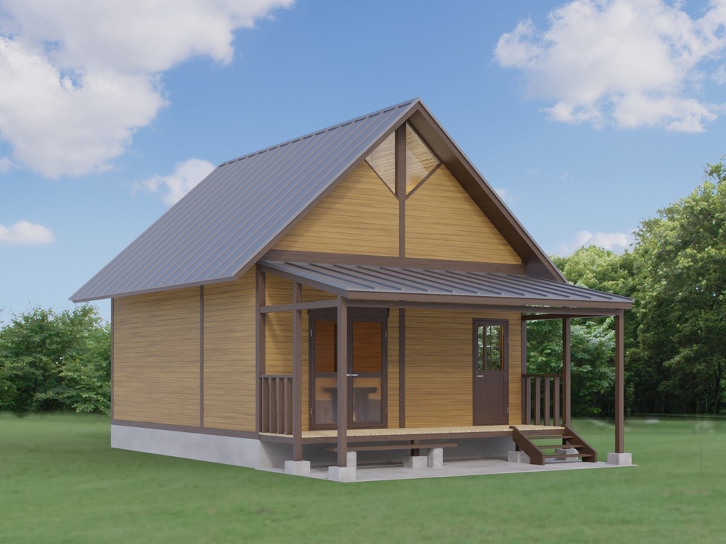 バンガロー(家具無し)