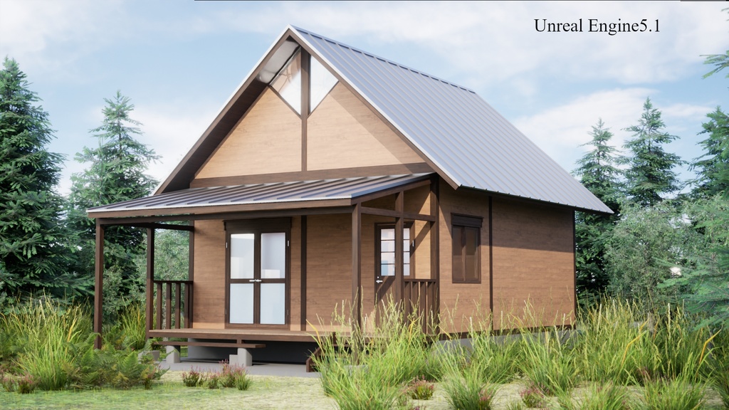 バンガロー(家具無し)