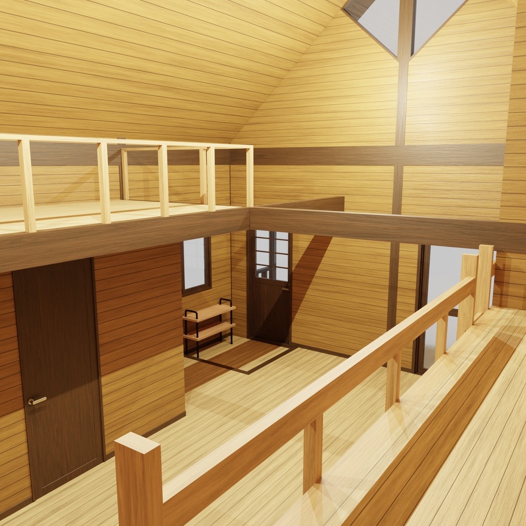 バンガロー(家具無し)