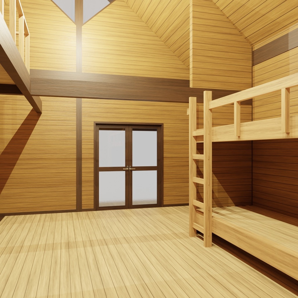 バンガロー(家具無し)