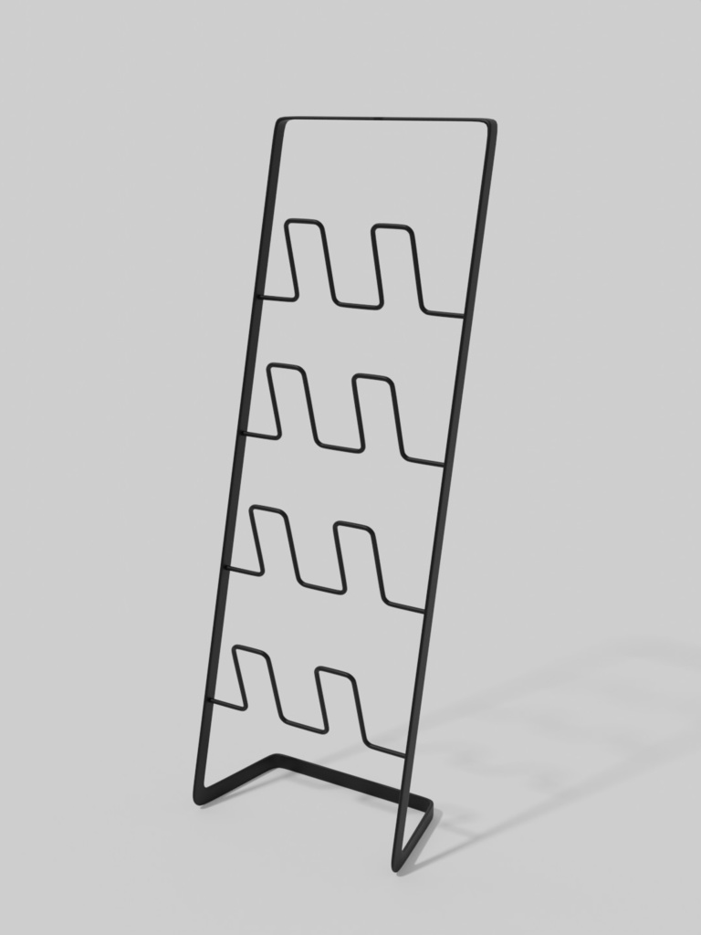 スリッパ02_スリッパラック_セット