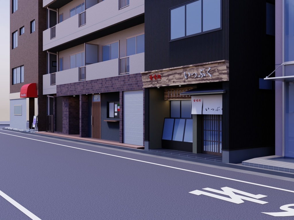 ビル03,04,05,06,07,08セット