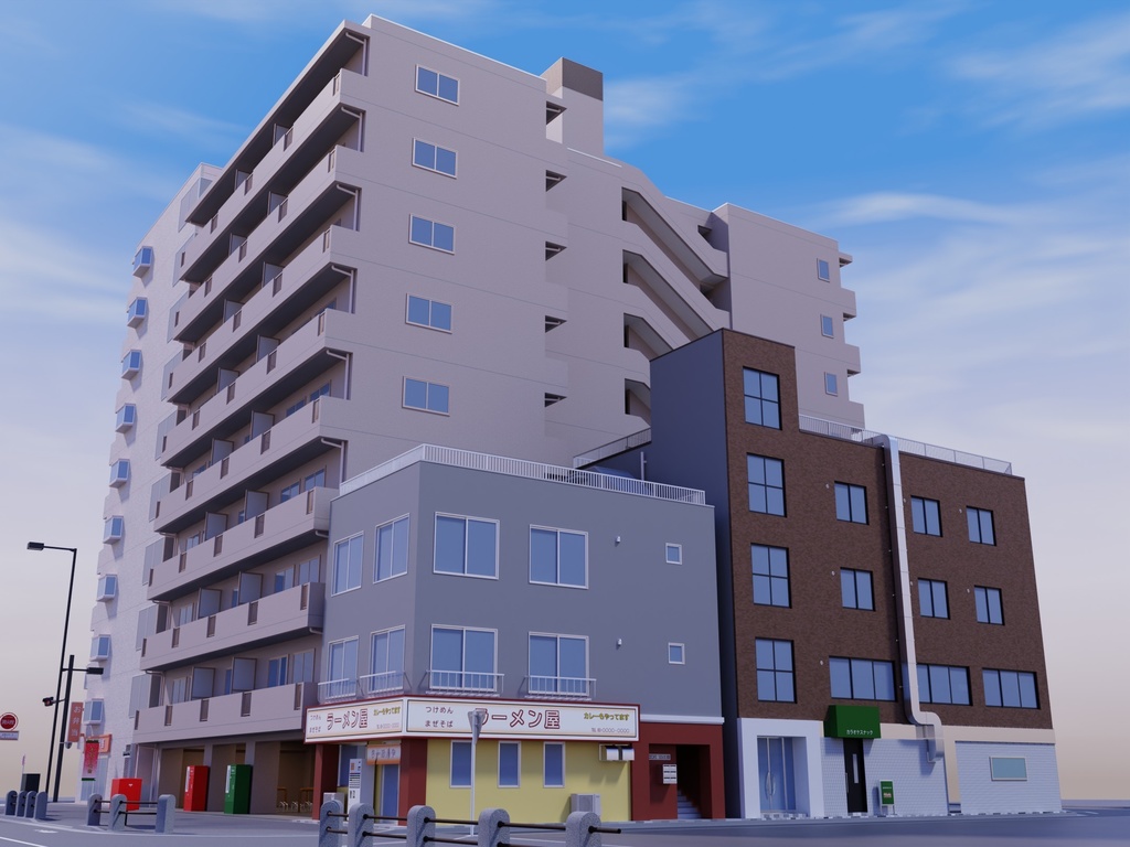 ビル03,04,05,06,07,08セット