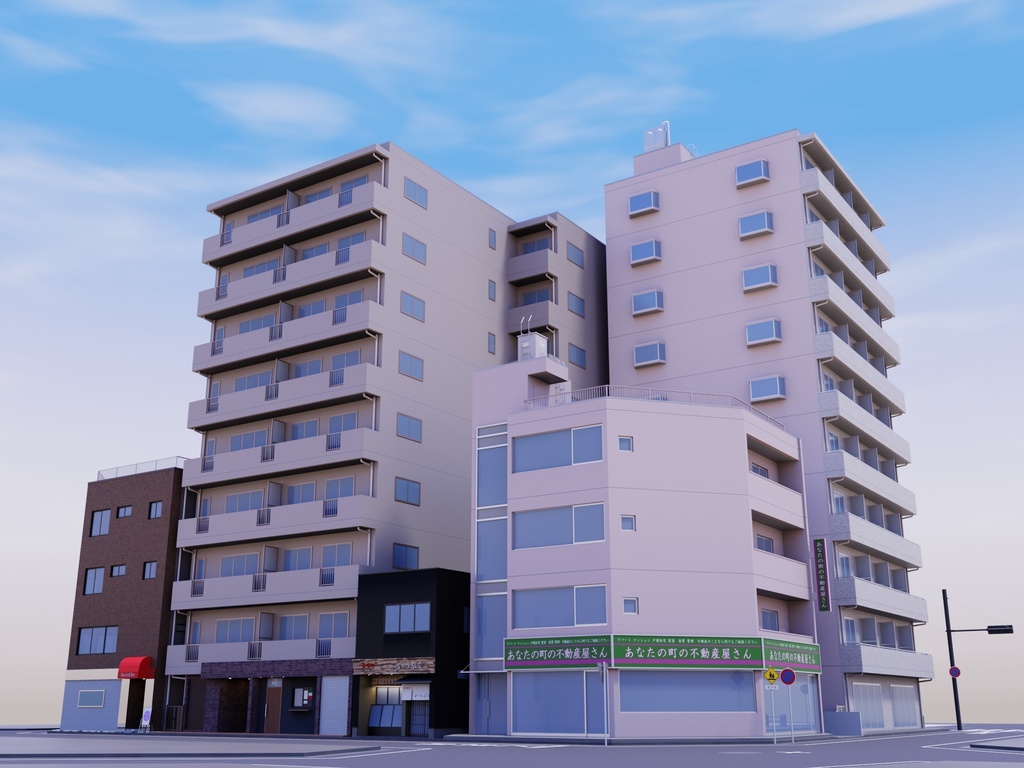 ビル03,04,05,06,07,08セット